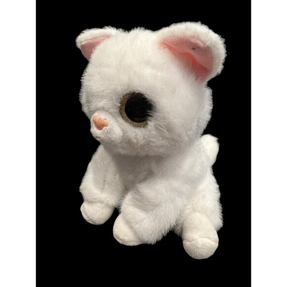 ZURU Pets Alive Smitten Kitten Interactive Purring White Kitten Plush 6” WORKS - Picture 6 of 13